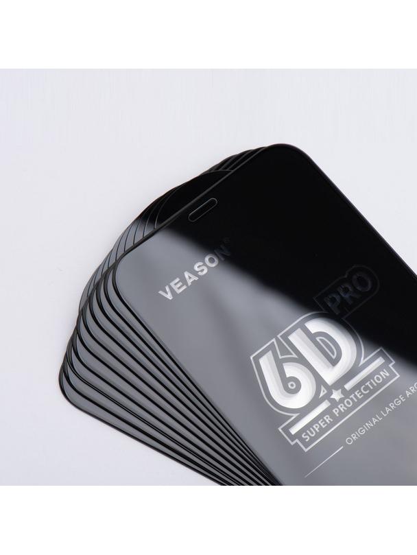 Szkło Hartowane 6D Pro Veason Glass (SET 10in1) - do Xiaomi Redmi 15 4G czarny