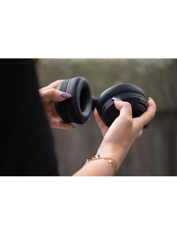 Słuchawki bezprzewodowe nauszne Forcell F-Audio Sonic Aura ANCczarne