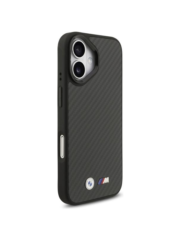 BMW futerał do IPHONE 17 kompatybilny z MagSafe BMHMP17S24CFMMK (Kevlar Matt) black