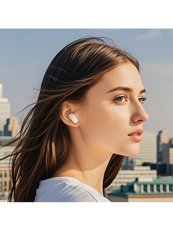 Słuchawki bezprzewodowe douszne Hoco TWS ANC + ENC EQ20 białe