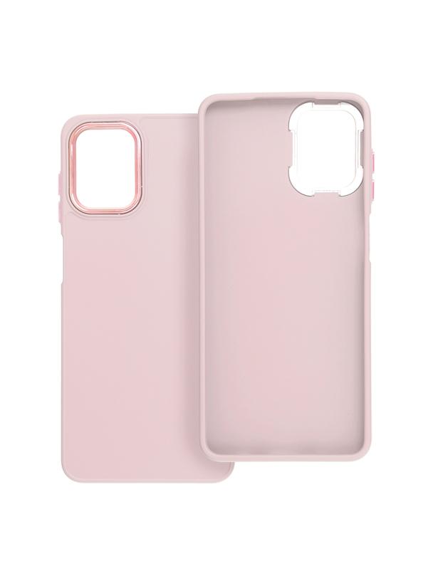 Futerał FRAME do SAMSUNG A12 / M12 pudrowy róż