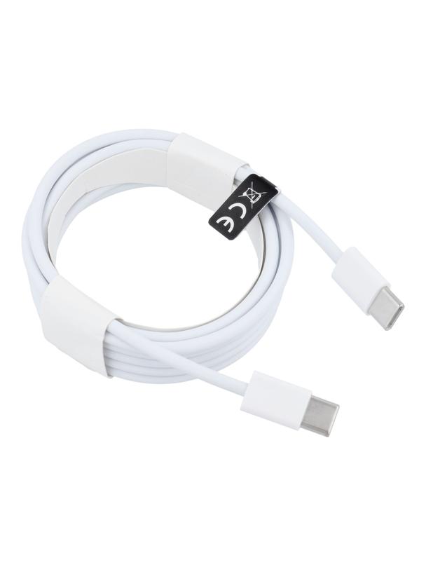 Kabel USB C do USB C PD QC3.0 3A 30W 2 m HD26 biały