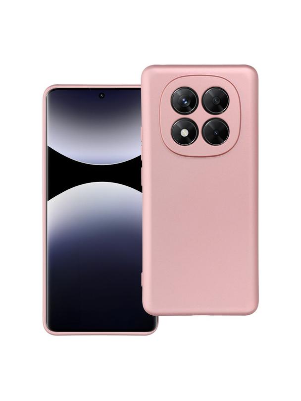 Futerał METALLIC do XIAOMI Redmi NOTE 14 Pro Plus 5G różowy