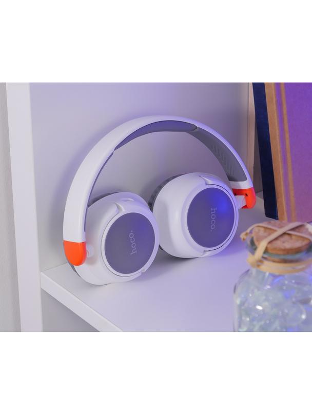 Słuchawki bezprzewodowe nauszne Hoco W43 białe