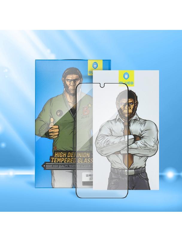 Szkło Hartowane 5D Mr. Monkey Glass - Apple iPhone X czarny (Strong HD)