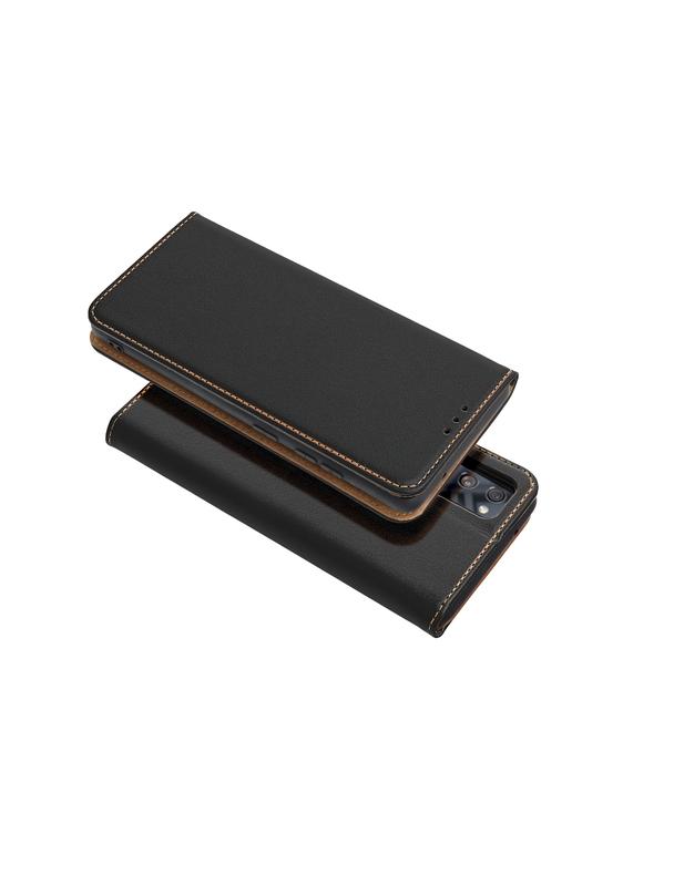 Kabura SMART PRO Book skórzana do IPHONE 16 Pro czarny
