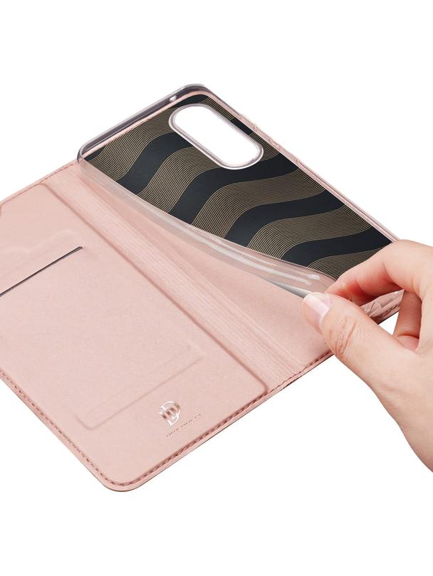 DUX DUCIS kabura SKIN PRO do SAMSUNG S25 Edge różowa