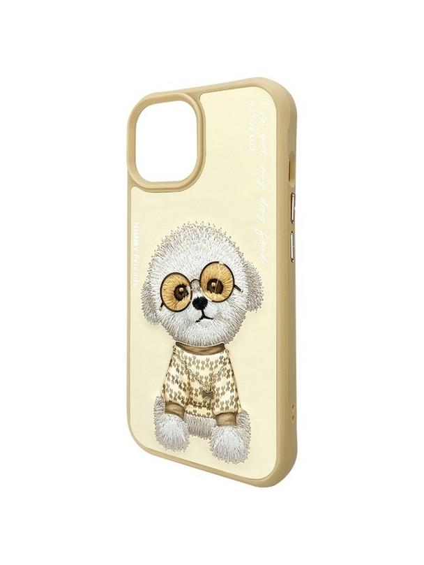 NIMMY futerał GLASSES COOL DOG do IPHONE 15 khaki