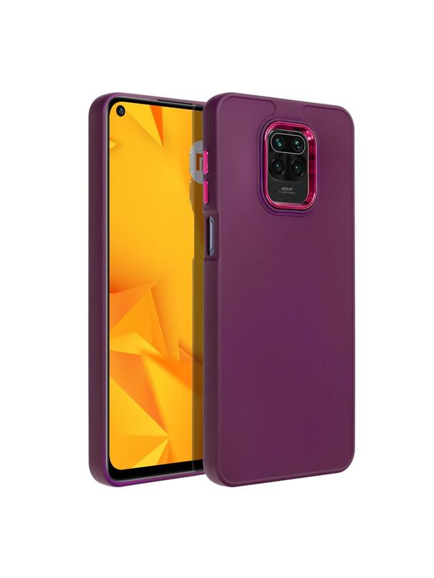 Futerał FRAME do XIAOMI Redmi Note 9S / 9 Pro fioletowy