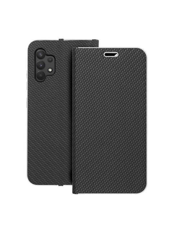 Kabura LUNA Book Carbon do SAMSUNG A32 LTE ( 4G ) czarny