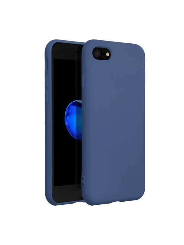 Futerał SILICONE do IPHONE 7 niebieski