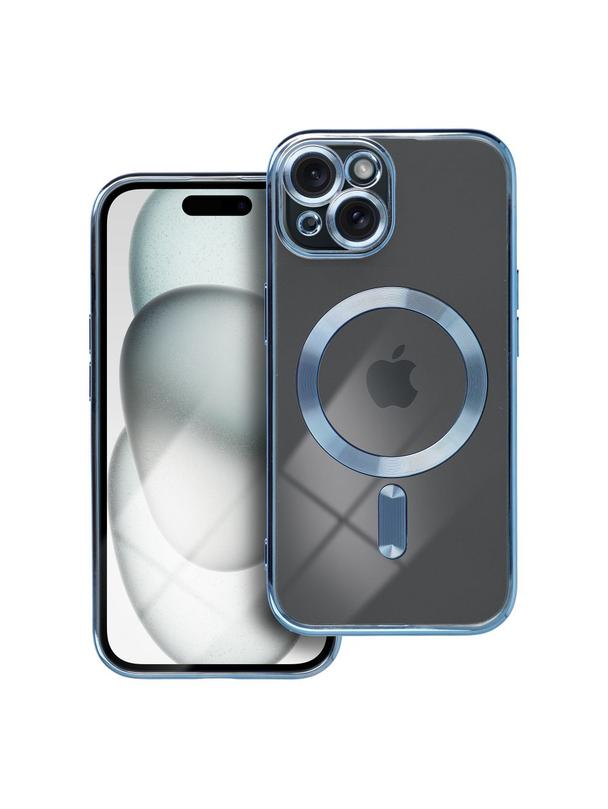 Futerał ELECTRO MAG COVER kompatybilny z MagSafe do IPHONE 15 niebieski