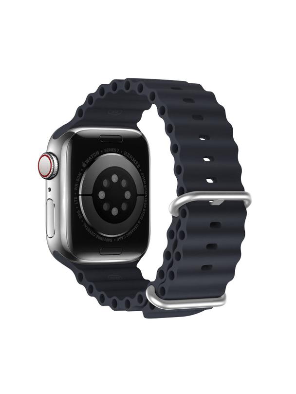 DUX DUCIS pasek OCEAN WAVE silikonowy do Apple Watch 38 / 40 / 41 mm grafitowy