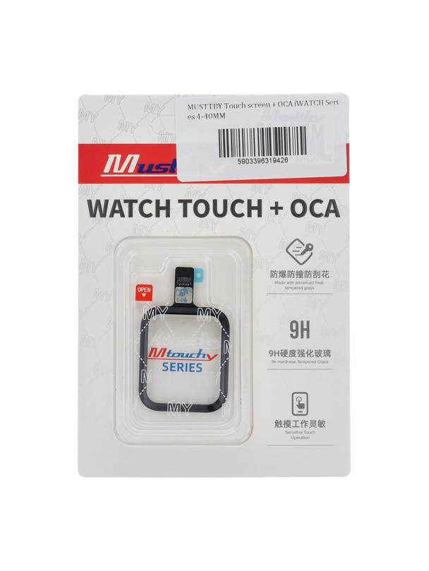 MUSTTBY Ekran dotykowy + OCA do Apple Watch Seria 4-40MM