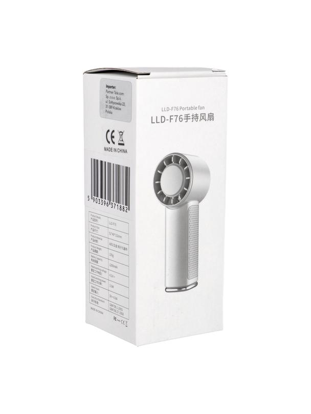 Wentylator / wiatrak przenośny LLD-F76S niebieski