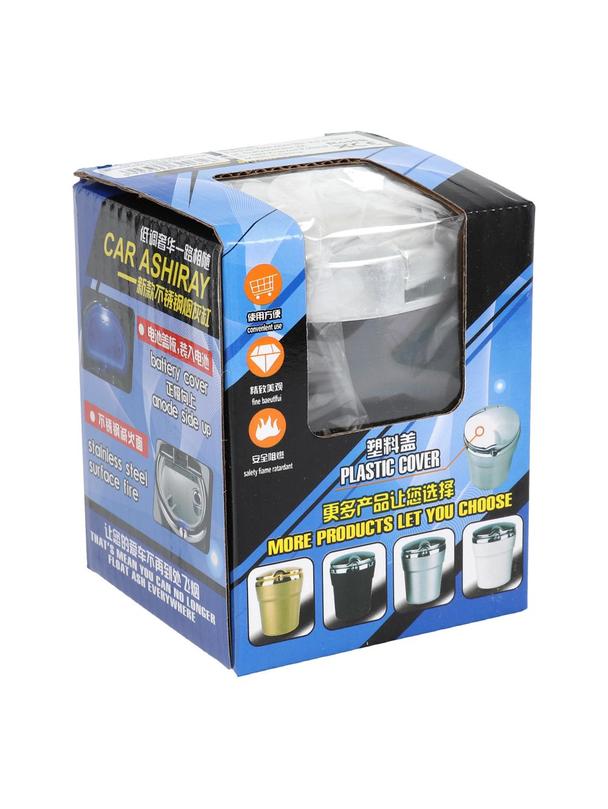 Popielniczka samochodowa CHROM czarna