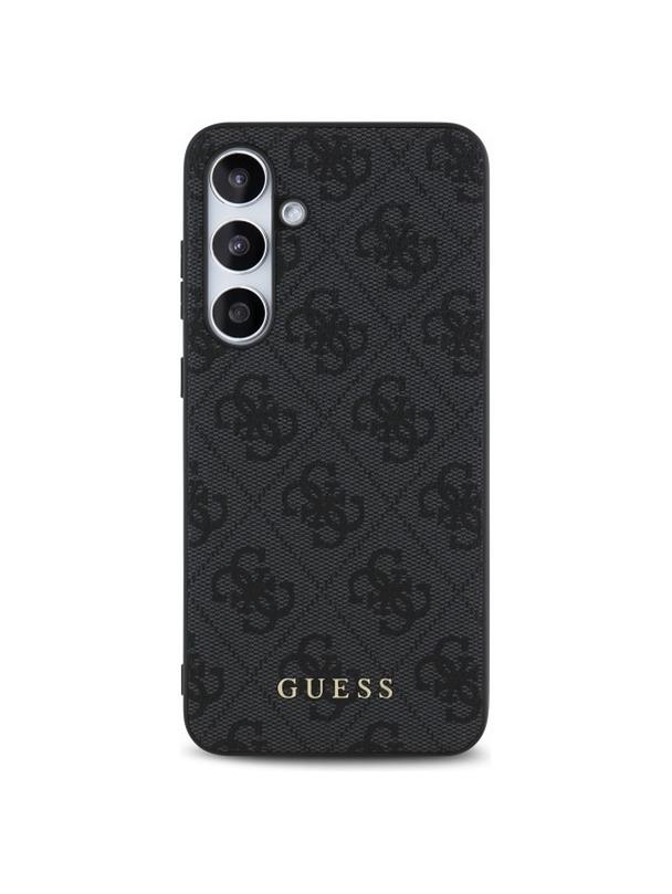 GUESS futerał do SAMSUNG S24 FE GUHCS24FEG4GFGR (HC PU 4G Metal Logo) szary