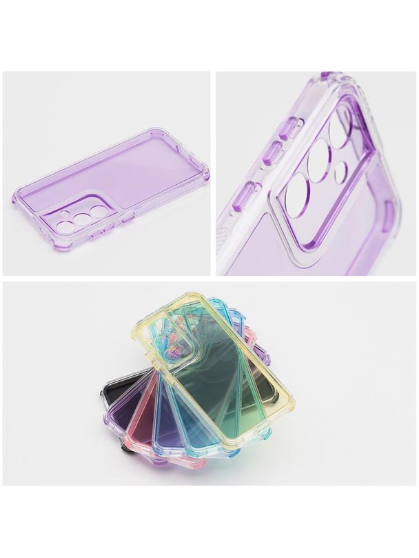 Futerał MATRIX CLEAR do SAMSUNG A55 5G jasnofioletowy