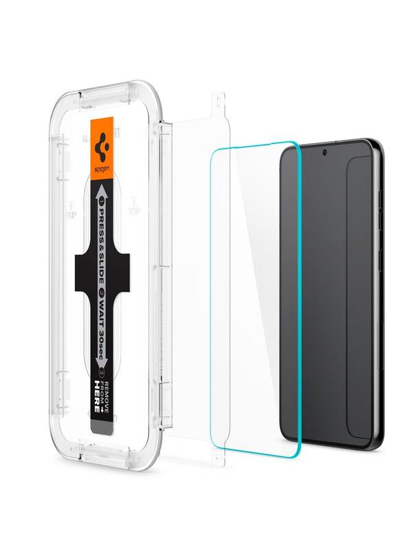 SPIGEN szkło hartowane GLAS.TR"EZ FIT" 2-pack do SAMSUNG S23 transparent