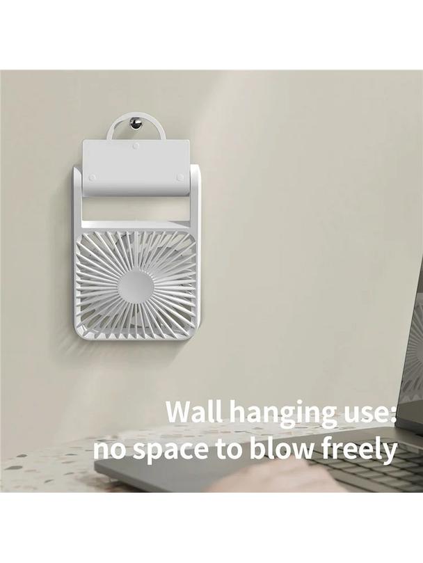 Wentylator / wiatrak biurkowy HX-123 biały