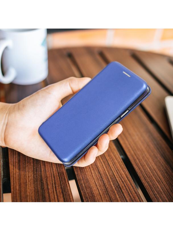 Kabura ELEGANCE Book do SAMSUNG S24 FE granatowy