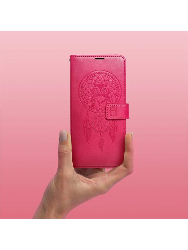 Kabura MEZZO Book do SAMSUNG A12 / M12 łapacz snów magenta