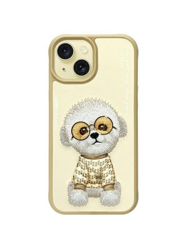 NIMMY futerał GLASSES COOL DOG do IPHONE 15 khaki