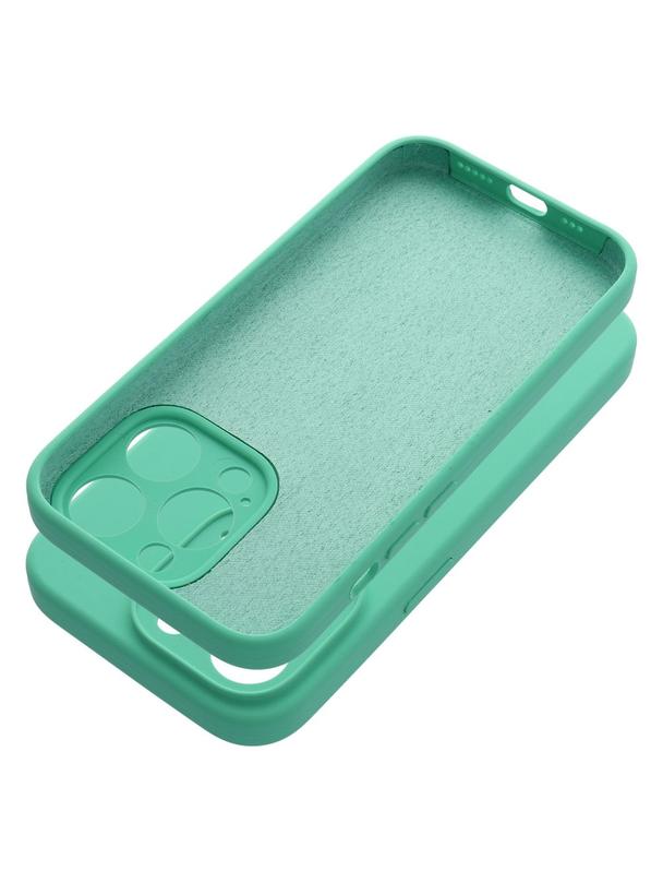Futerał SILICONE 2mm do IPHONE 14 Pro miętowy
