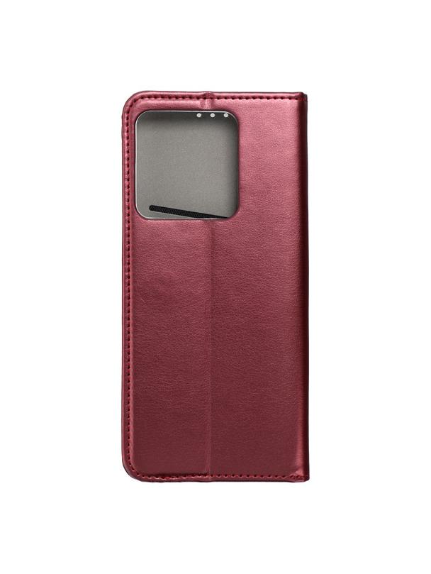 Kabura SMART MAGNETO do XIAOMI Redmi Note 13 5G burgundowy