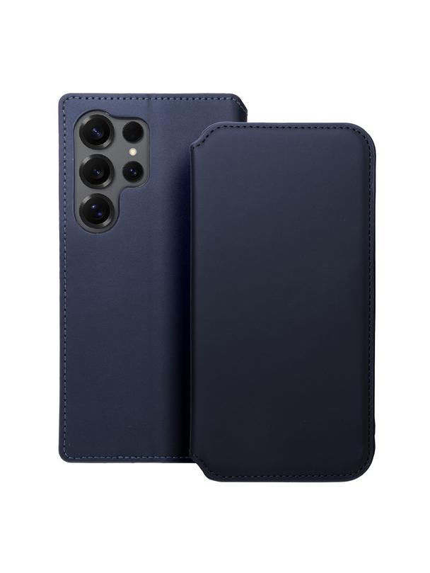 Kabura DUAL POCKET Book do SAMSUNG S25 Ultra granatowy