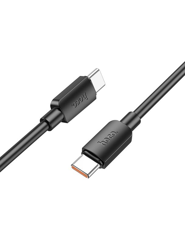 Kabel USB C do USB C Hoco PD 6A 100W 1 m X96 czarny
