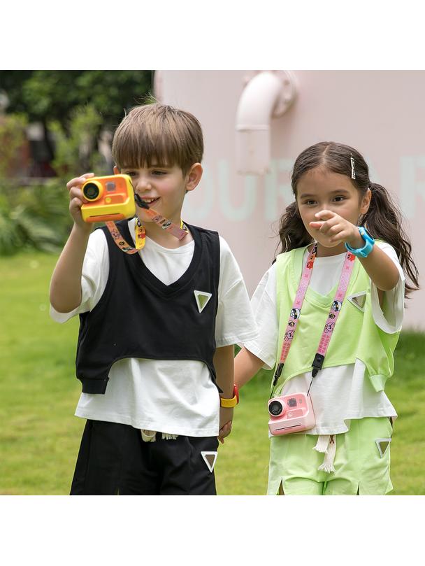 PICOCICI aparat cyfrowy dla dzieci z drukarką WS-C03 różowy