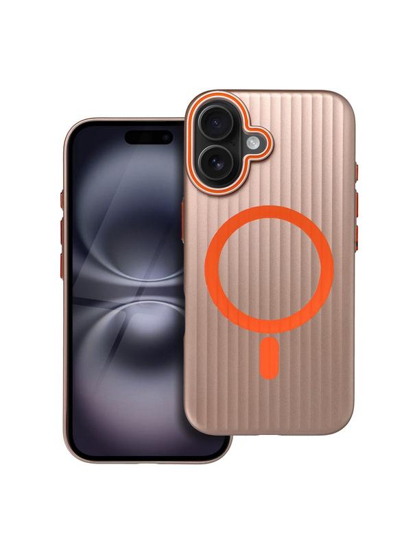 Futerał SIMPLY kompatybilny z MagSafe do IPHONE 16 tytan pustynny