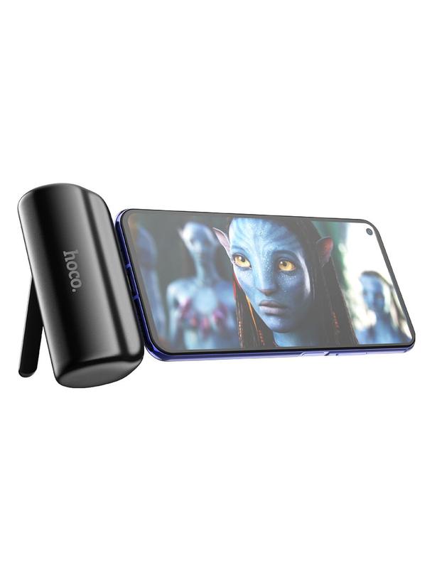 Powerbank Hoco 5000 mAh 2A z wbudowanym złączem USB C J106 czarny