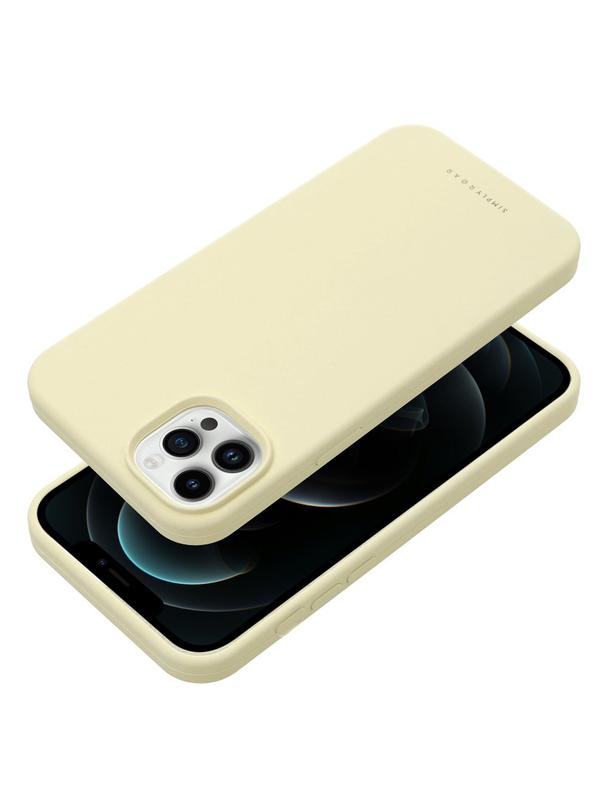 ROAR futerał CLOUD SKIN do IPHONE 12 Pro Jasnożółty