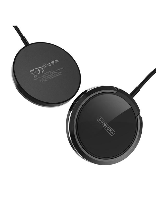 DUZZONA W1 - ładowarka indukcyjna kompatybilna z MagSafe 15W czarna