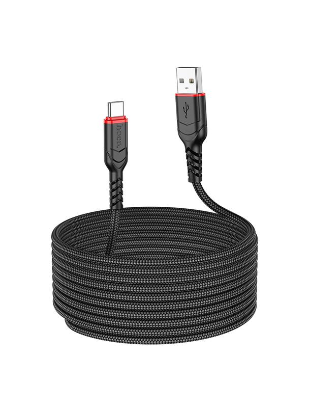 Kabel USB A do USB C Hoco 3A 3 m X59 czarny