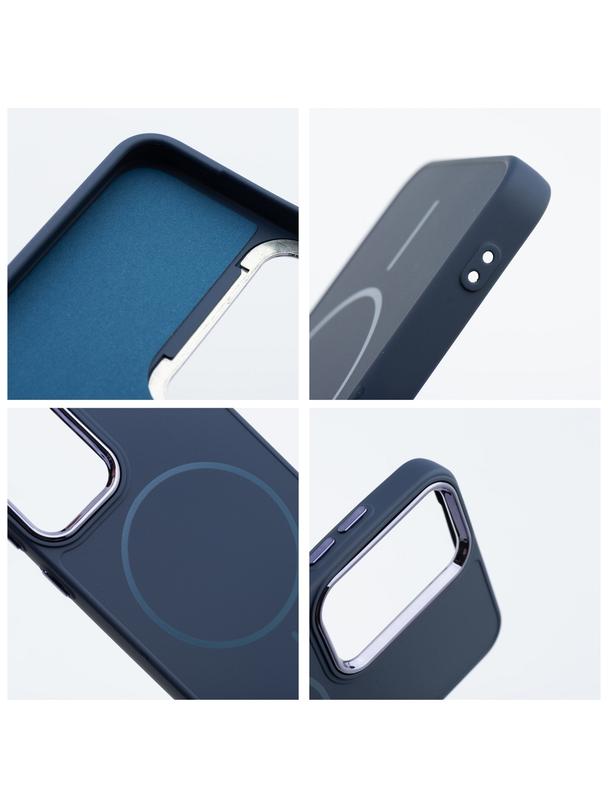 Futerał FRAME MAG COVER kompatybilny z MagSafe do SAMSUNG S26 Plus granatowy