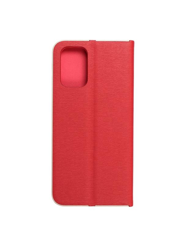 Kabura LUNA Book Gold do XIAOMI Redmi Note 10 / 10S czerwony