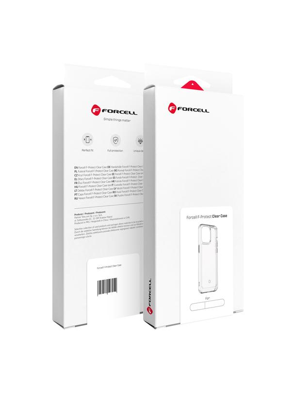 Etui na Honor X7a Forcell F-Protect Clear Case transparentne