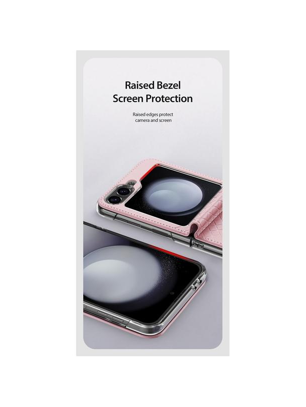 DUX DUCIS futerał BRIL do SAMSUNG Z Flip6 5G różowy