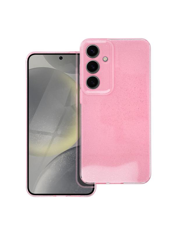 Futerał CLEAR CASE 2 mm BLINK do SAMSUNG S24 Plus różowy