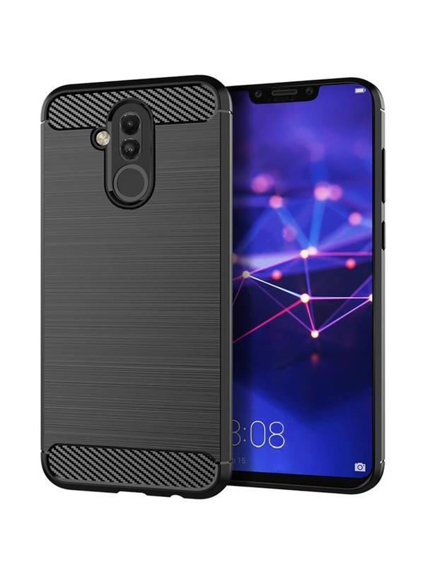 Futerał CARBON do HUAWEI Mate 20 Lite czarny