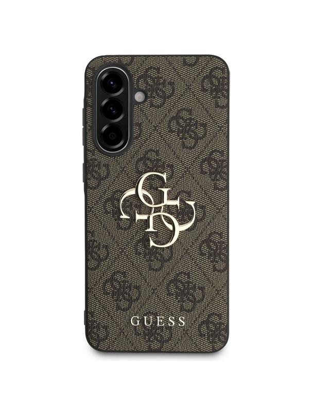 GUESS futerał do SAMSUNG A56 GUHCSA564GMGBR (4G PU Big Logo) brązowy