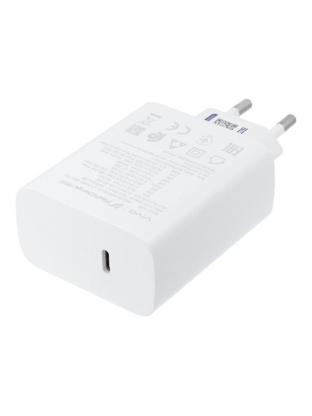 VIVO oryginalna ładowarka sieciowa Flash Charge USB C 3A 120W V12060L1B0 biała bulk