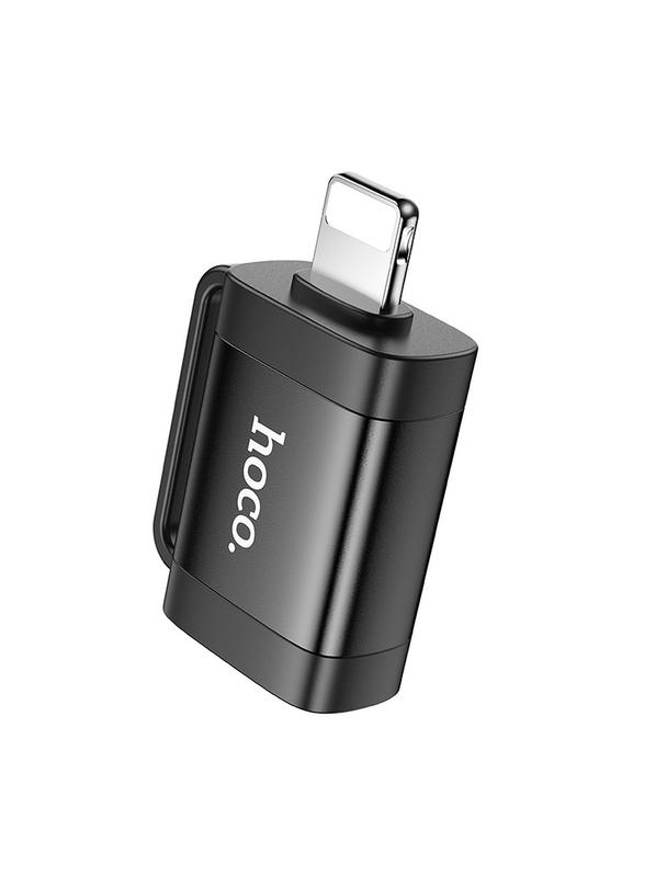 Adapter OTG Lightning do USB A Hoco UA31A czarny