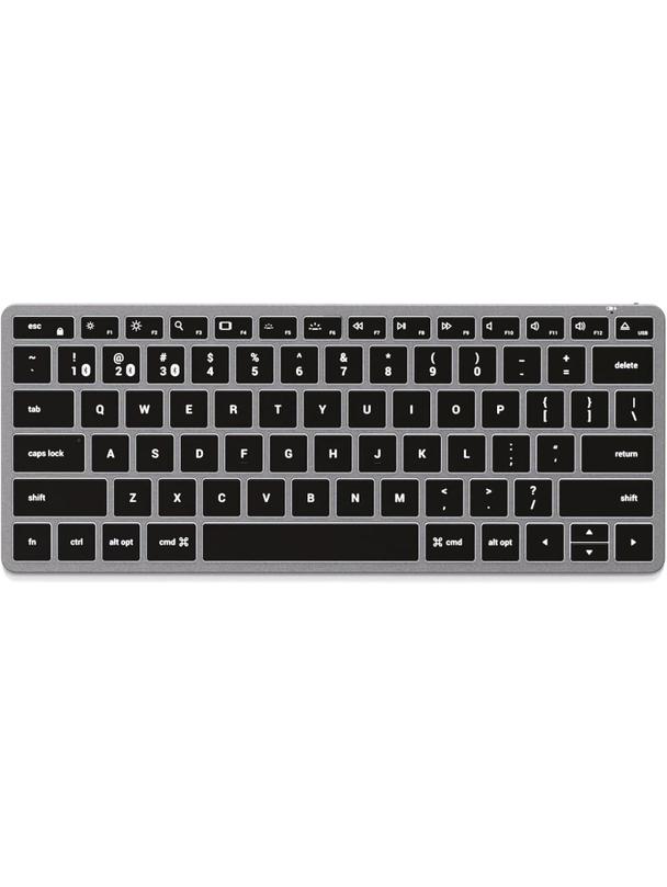 Klawiatura bezprzewodowa QWERTY Satechi Slim X1 ST-BTSX1M szara