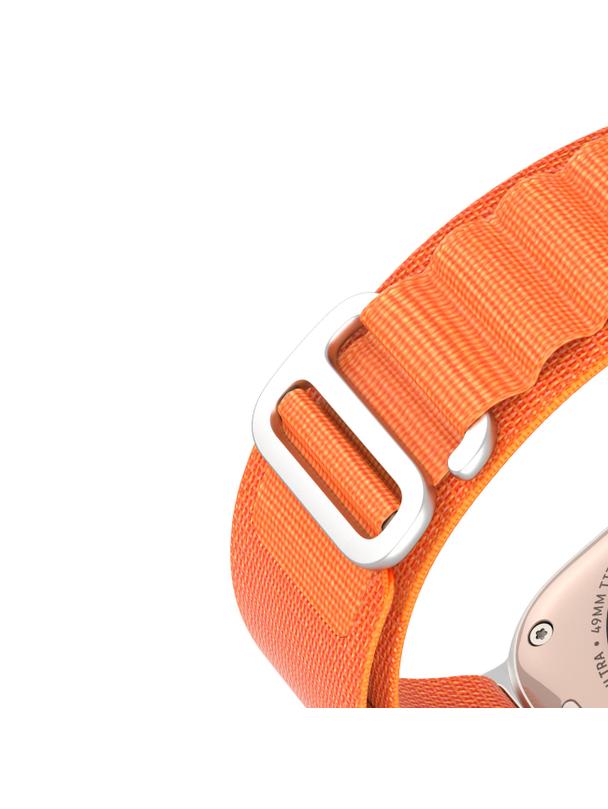 DUX DUCIS pasek GS nylonowy do Apple Watch 42 / 44 / 45 / 49 mm pomarańczowy
