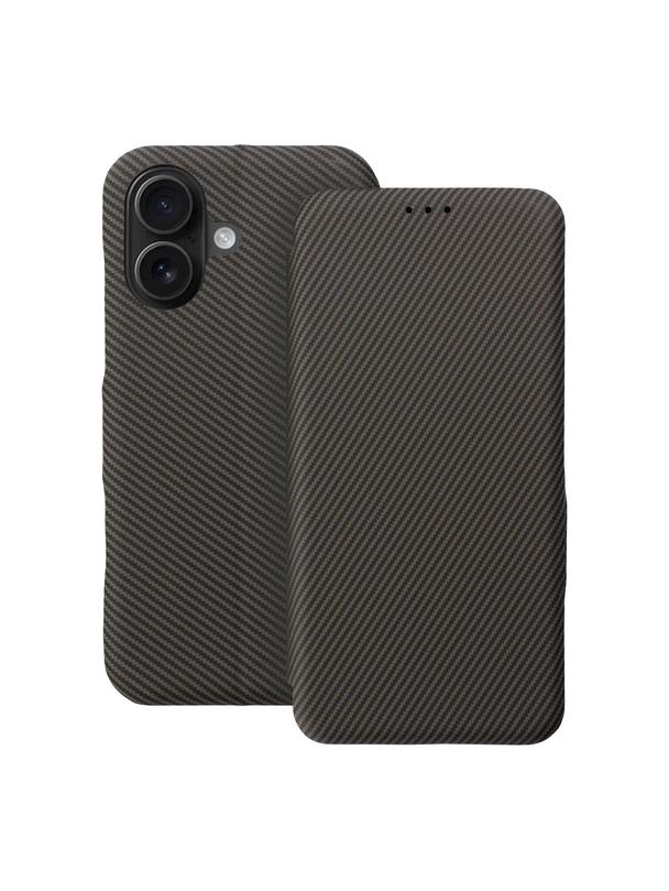 Kabura FOLIO Side Magnet do IPHONE 16 brązowy