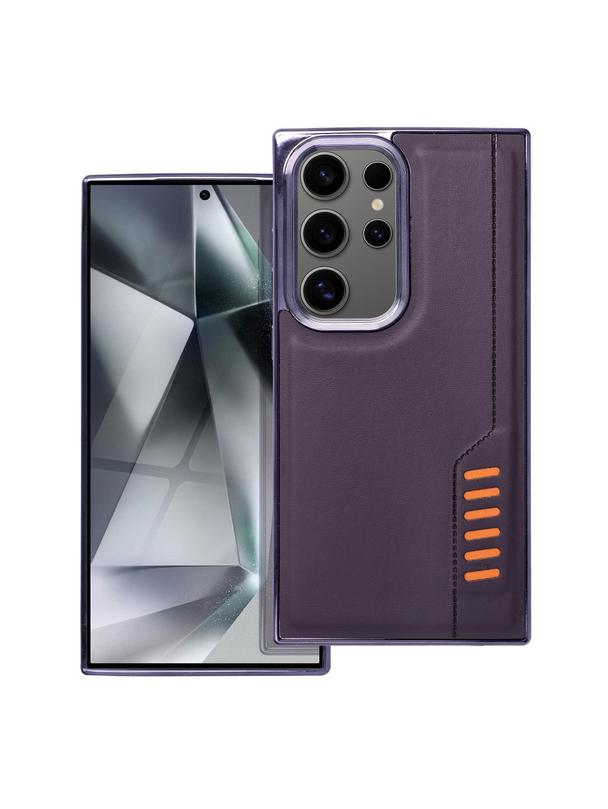 Futerał MILANO do SAMSUNG S24 Ultra ciemny fiolet